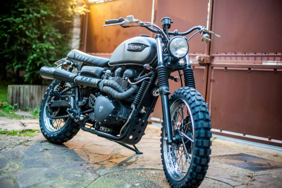 Triumph Scrambler Tendance Roadster