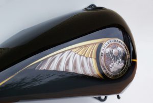 Harley Davidson Wings Borie
