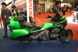 Honda Goldwing Starbike vert candy